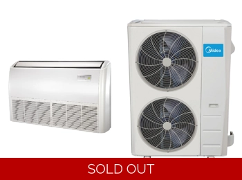Midea 60K-Btu 19.8 SEER2 Ceiling/Floor Mini Split H-Heat (-22°F), 9.8 EER/9 HSPF (R410a)